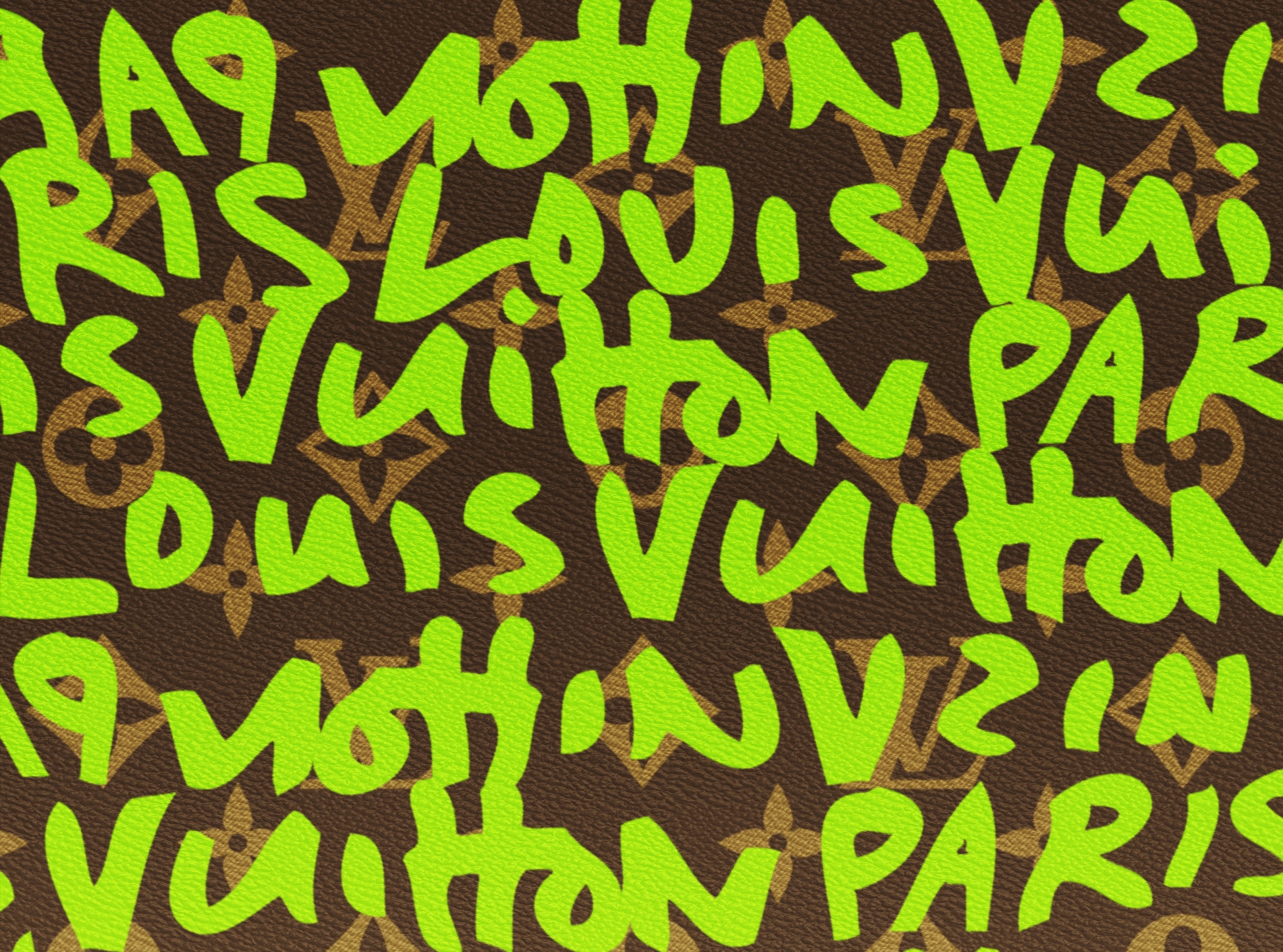 Does anyone know the Louis Vuitton Stephen Sprouse font or something  similar? : r/identifythisfont