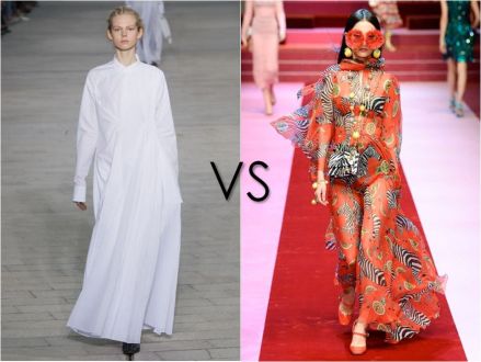 Jil Sander vs Dolce &amp; Gabbana